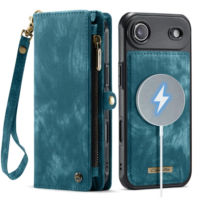 CaseMe 008 Detachable Multifunctional Leather Phone Case, For iPhone Air, For iPhone 16 Pro Max, For iPhone 16 Pro, For iPhone 16 Plus