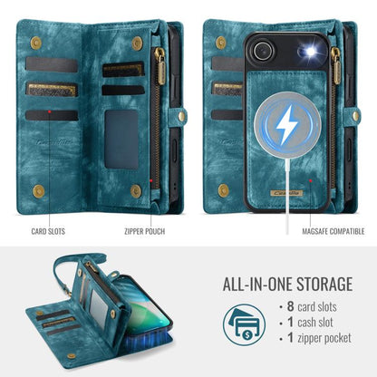 CaseMe 008 Detachable Multifunctional Leather Phone Case, For iPhone Air, For iPhone 16 Pro Max, For iPhone 16 Pro, For iPhone 16 Plus