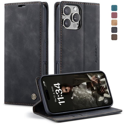 CaseMe 013 Multifunctional Horizontal Flip Leather Phone Case, For iPhone Duo, For iPhone 17, For iPhone Air, For iPhone 16 Pro Max