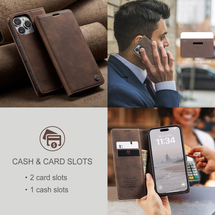 CaseMe 013 Multifunctional Horizontal Flip Leather Phone Case, For iPhone 16 Pro, For iPhone 16 Plus, For iPhone 16, For iPhone 18 Pro / 17 Pro