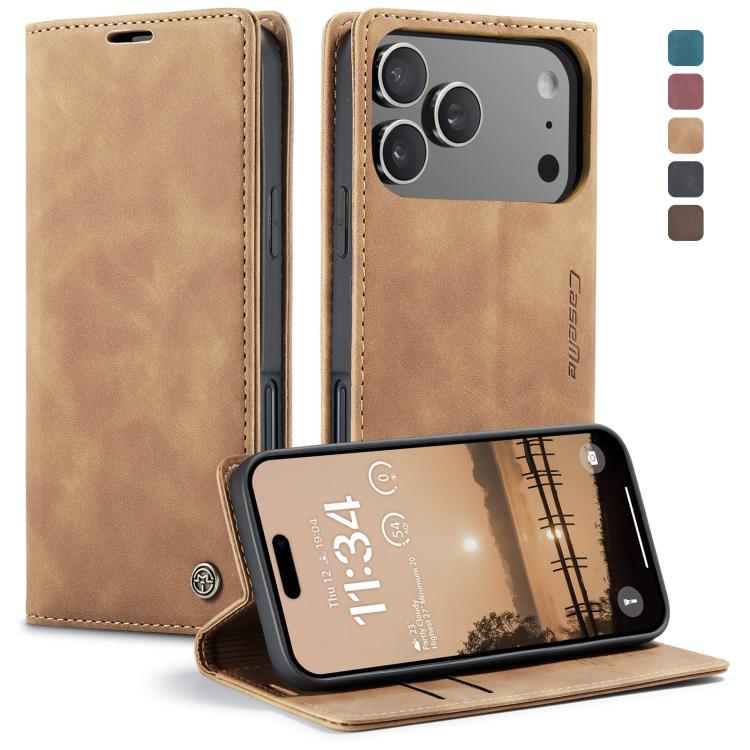 CaseMe 013 Multifunctional Horizontal Flip Leather Phone Case, For iPhone 16 Pro, For iPhone 16 Plus, For iPhone 16, For iPhone 18 Pro / 17 Pro