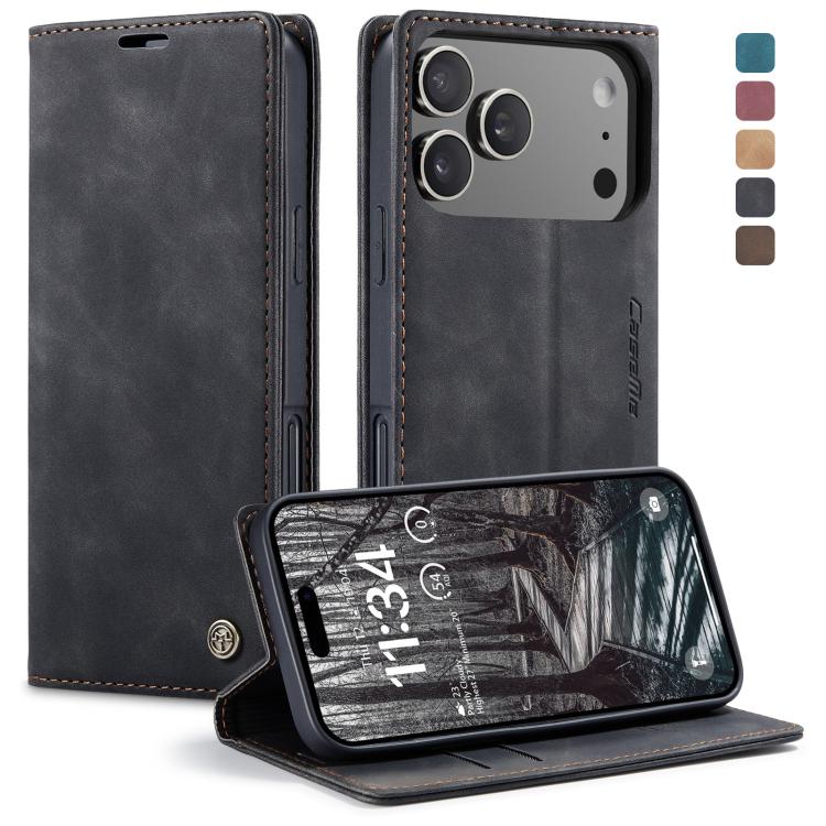 CaseMe 013 Multifunctional Horizontal Flip Leather Phone Case, For iPhone 16 Pro, For iPhone 16 Plus, For iPhone 16, For iPhone 18 Pro / 17 Pro