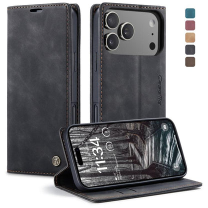 CaseMe 013 Multifunctional Horizontal Flip Leather Phone Case, For iPhone 16 Pro, For iPhone 16 Plus, For iPhone 16, For iPhone 18 Pro / 17 Pro
