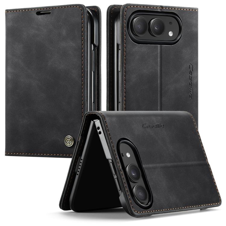 CaseMe 013 Multifunctional Horizontal Flip Leather Phone Case, For iPhone Duo, For iPhone 17, For iPhone Air, For iPhone 16 Pro Max