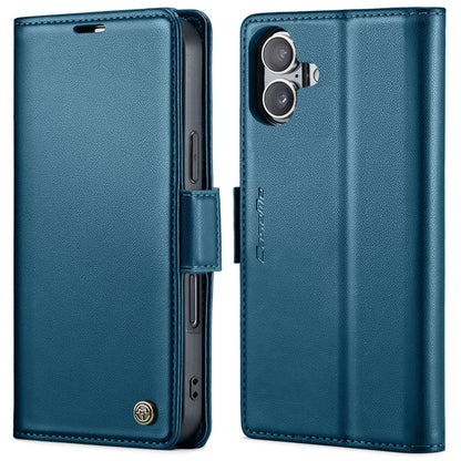 CaseMe 023 Butterfly Buckle Litchi Texture RFID Anti-theft Leather Phone Case, For iPhone 16 Pro, For iPhone 16 Plus, For iPhone 16, For iPhone 18 Pro / 17 Pro