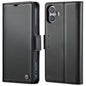 CaseMe 023 Butterfly Buckle Litchi Texture RFID Anti-theft Leather Phone Case, For iPhone 16 Pro, For iPhone 16 Plus, For iPhone 16, For iPhone 18 Pro / 17 Pro