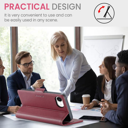 CaseMe 023 Butterfly Buckle Litchi Texture RFID Anti-theft Leather Phone Case