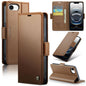CaseMe 023 Butterfly Buckle Litchi Texture RFID Anti-theft Leather Phone Case, For iPhone 18 Pro Max / 17 Pro Max, For iPhone 17e / 16e