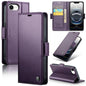 CaseMe 023 Butterfly Buckle Litchi Texture RFID Anti-theft Leather Phone Case, For iPhone 18 Pro Max / 17 Pro Max, For iPhone 17e / 16e