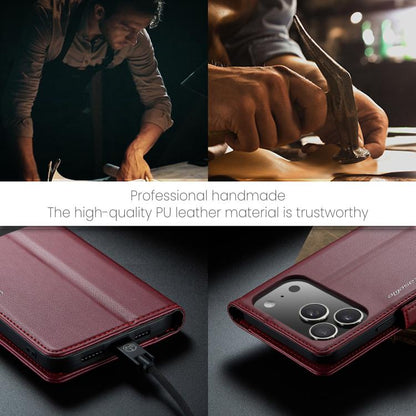 CaseMe 023 Butterfly Buckle Litchi Texture RFID Anti-theft Leather Phone Case