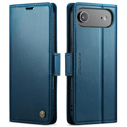 CaseMe 023 Butterfly Buckle Litchi Texture RFID Anti-theft Leather Phone Case, For iPhone Air, For iPhone 16 Pro Max, For iPhone 16 Pro, For iPhone 16 Plus