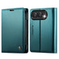 CaseMe 023 Butterfly Buckle Litchi Texture RFID Anti-theft Leather Phone Case, For iPhone Duo, For iPhone 17, For iPhone Air, For iPhone 16 Pro Max