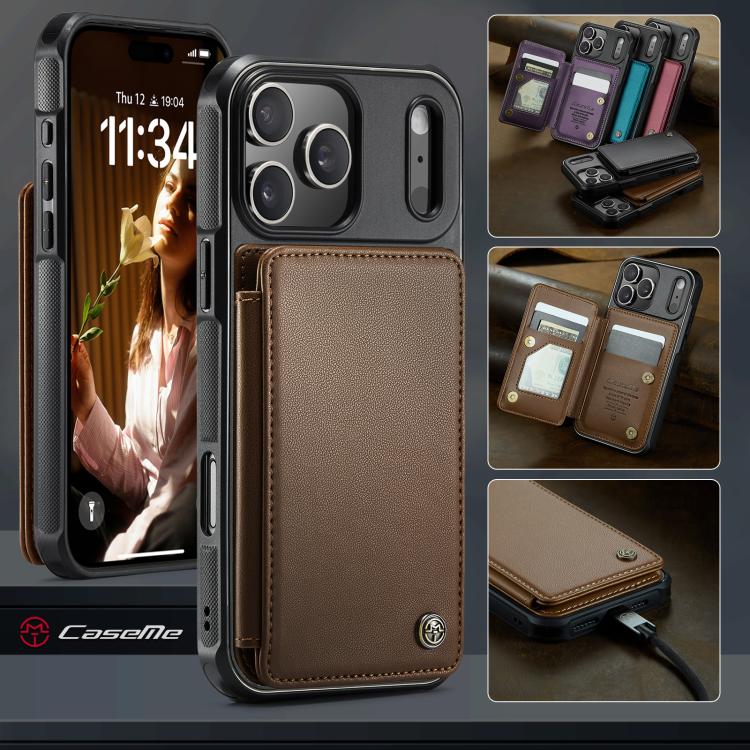 CaseMe C22 Card Slots Holder RFID Anti-theft Phone Case