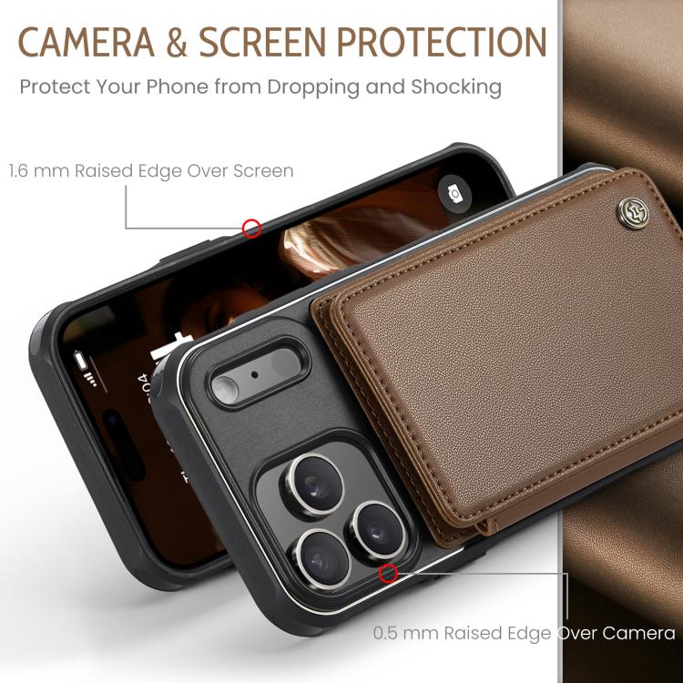 CaseMe C22 Card Slots Holder RFID Anti-theft Phone Case