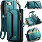 CaseMe C36 Card Slots Zipper Wallet RFID Anti-theft Leather Phone Case, For iPhone 18 Pro Max / 17 Pro Max, For iPhone 17e / 16e