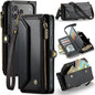 CaseMe C36 Card Slots Zipper Wallet RFID Anti-theft Leather Phone Case, For iPhone 18 Pro Max / 17 Pro Max, For iPhone 17e / 16e