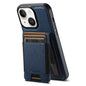 Suteni H17 Cross Grain Leather MagSafe Detachable Wallet Phone Case, For iPhone 16 Pro, For iPhone 16 Plus, For iPhone 16, For iPhone 15 Pro Max, For iPhone 15 Pro, For iPhone 15 Plus, For iPhone 15, For iPhone 14 Plus