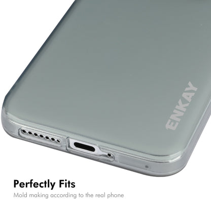 ENKAY Hat-Prince Translucent Matte TPU Soft Phone Case