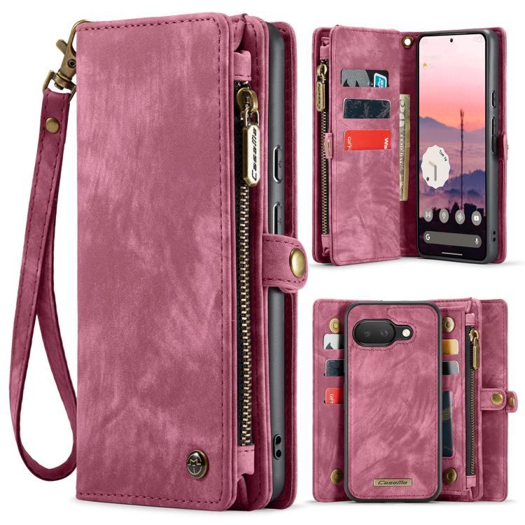 CaseMe 008 Detachable Multifunctional Leather Phone Case, For Google Pixel 10 Pro XL, For Google Pixel 9a, For Google Pixel 9 Pro XL, For Google Pixel 10 / 10 Pro