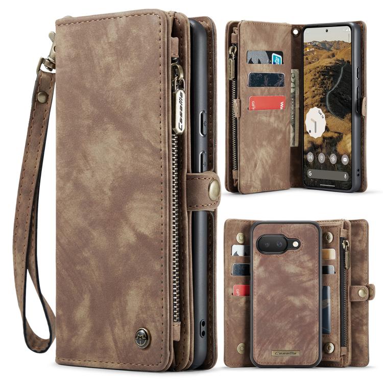 CaseMe 008 Detachable Multifunctional Leather Phone Case, For Google Pixel 10 Pro XL, For Google Pixel 9a, For Google Pixel 9 Pro XL, For Google Pixel 10 / 10 Pro
