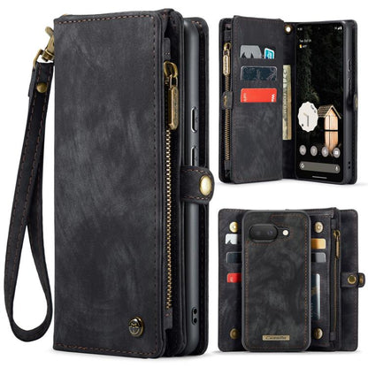 CaseMe 008 Detachable Multifunctional Leather Phone Case, For Google Pixel 9a, For Google Pixel 9 Pro XL, For Google Pixel 9 / 9 Pro