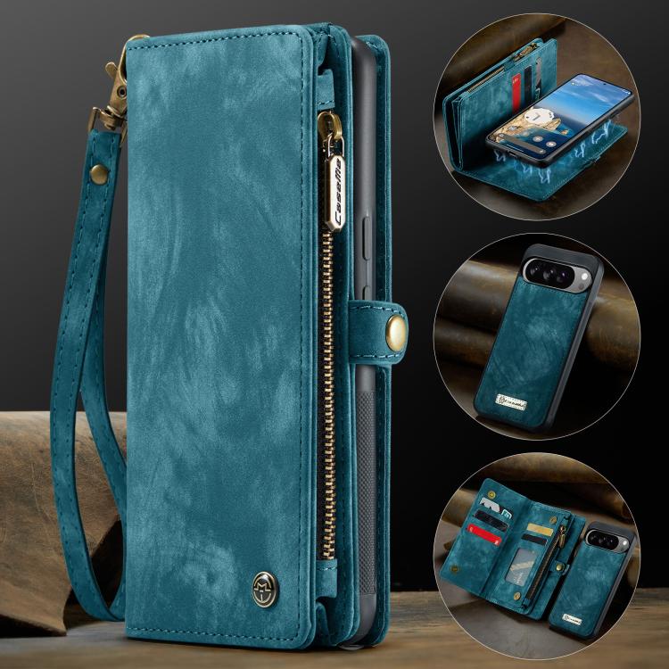 CaseMe 008 Detachable Multifunctional Leather Phone Case, For Google Pixel 10 Pro XL, For Google Pixel 9a, For Google Pixel 9 Pro XL, For Google Pixel 10 / 10 Pro