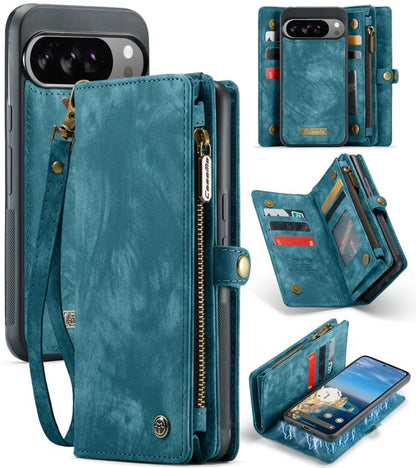 CaseMe 008 Detachable Multifunctional Leather Phone Case, For Google Pixel 11 Pro XL, For Google Pixel 11 / 11 Pro, For Google Pixel 10 Pro XL, For Google Pixel 10 / 10 Pro