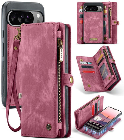 CaseMe 008 Detachable Multifunctional Leather Phone Case, For Google Pixel 11 Pro XL, For Google Pixel 11 / 11 Pro, For Google Pixel 10 Pro XL, For Google Pixel 10 / 10 Pro