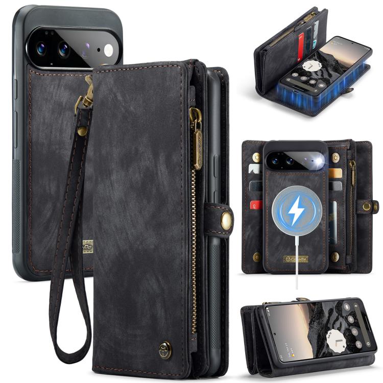 CaseMe 008 Detachable Multifunctional Leather Phone Case, For Google Pixel 11 Pro XL, For Google Pixel 11 / 11 Pro, For Google Pixel 10 Pro XL, For Google Pixel 10 / 10 Pro