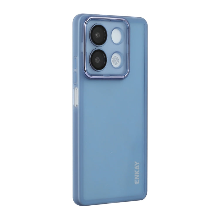 ENKAY Hat-Prince Translucent Matte TPU Phone Case with Lens Film, For Redmi K70 Ultra, For Redmi K70E, For Redmi Note 13R Pro, For Xiaomi 14 Pro, For Xiaomi 14, For Redmi Note 13 5G, For Redmi Note 13 Pro 5G / Xiaomi Poco X6 5G, For Redmi K70 / K70 Pro