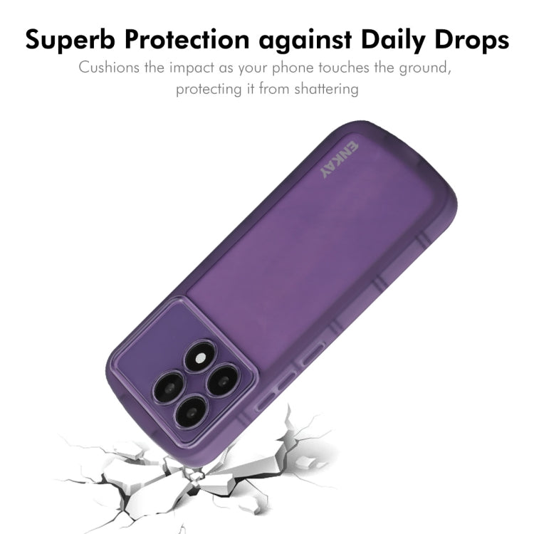 ENKAY Hat-Prince Translucent Matte TPU Shockproof Phone Case