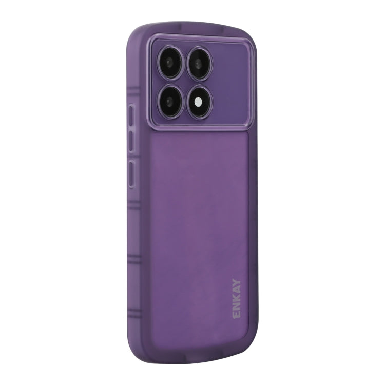 ENKAY Hat-Prince Translucent Matte TPU Shockproof Phone Case