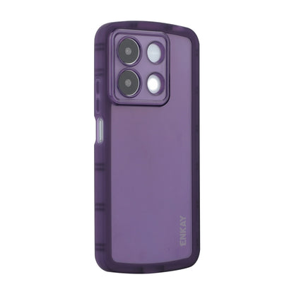 ENKAY Hat-Prince Translucent Matte TPU Shockproof Phone Case