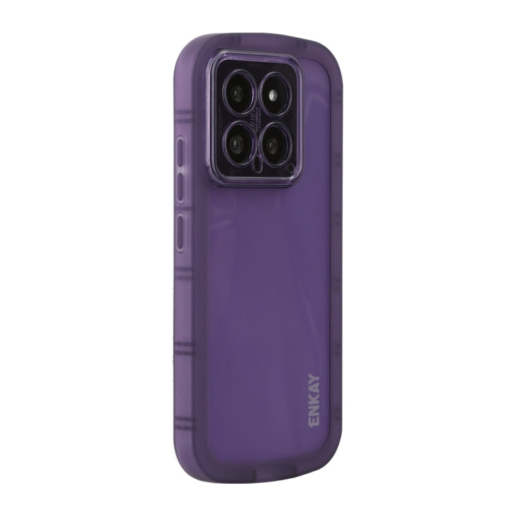 ENKAY Hat-Prince Translucent Matte TPU Shockproof Phone Case