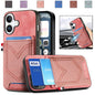 Denim Texture Leather Skin Phone Case with Card Slot, For iPhone Air, For iPhone 16 Pro Max, For iPhone 16 Pro, For iPhone 16 Plus