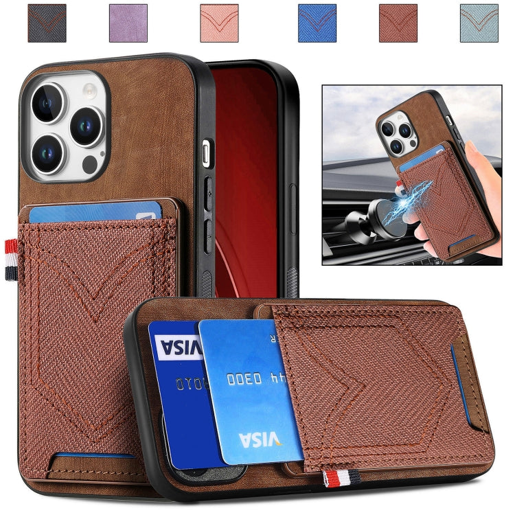 Denim Texture Leather Skin Phone Case with Card Slot, For iPhone Air, For iPhone 16 Pro Max, For iPhone 16 Pro, For iPhone 16 Plus