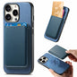Retro Magsafe Card Bag PU Back Cover Phone Case, For iPhone 16 Pro, For iPhone 16 Plus, For iPhone 16