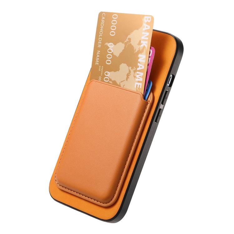 Retro Magsafe Card Bag PU Back Cover Phone Case, For iPhone 17e / 16e, For iPhone 17 Pro Max, For iPhone 17 Pro