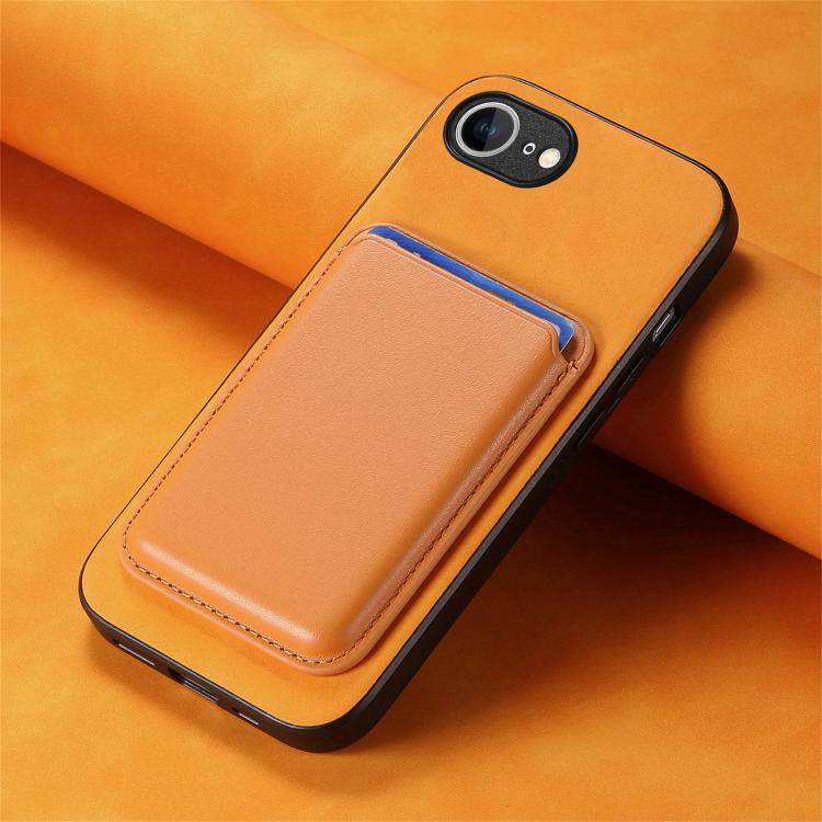 Retro Magsafe Card Bag PU Back Cover Phone Case, For iPhone 17e / 16e, For iPhone 17 Pro Max, For iPhone 17 Pro