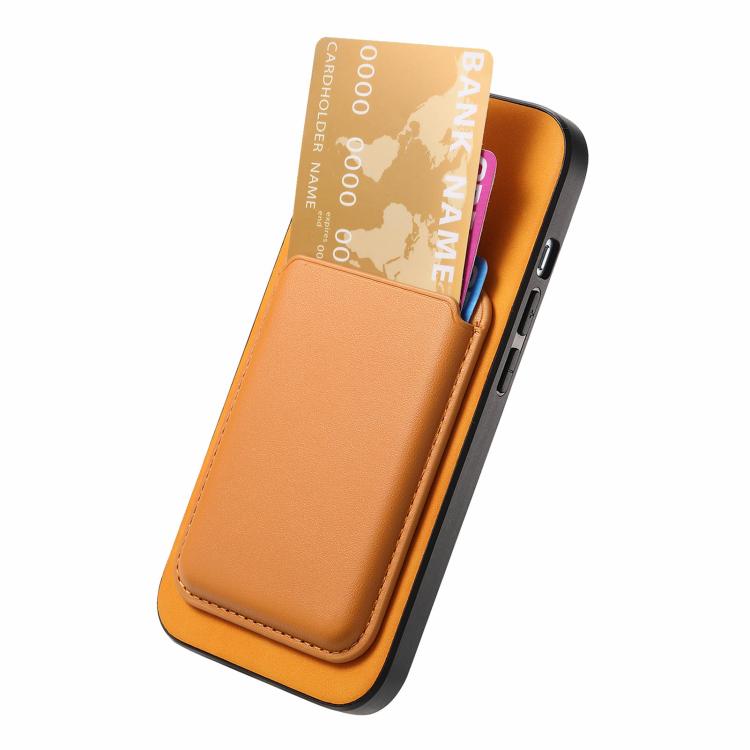 Retro Magsafe Card Bag PU Back Cover Phone Case, For iPhone 18 Pro / 17 Pro, For iPhone 18 Pro Max / 17 Pro Max, For iPhone 17e / 16e