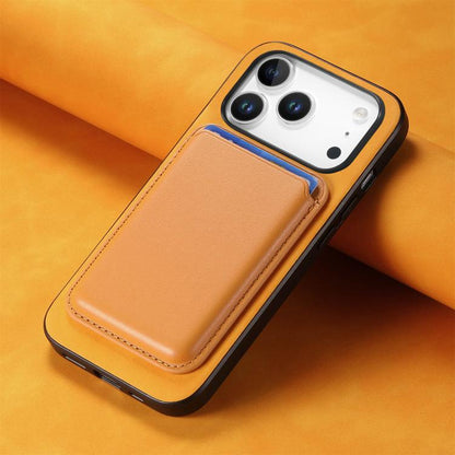Retro Magsafe Card Bag PU Back Cover Phone Case, For iPhone 18 Pro / 17 Pro, For iPhone 18 Pro Max / 17 Pro Max, For iPhone 17e / 16e