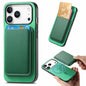 Retro Magsafe Card Bag PU Back Cover Phone Case, For iPhone 18 Pro / 17 Pro, For iPhone 18 Pro Max / 17 Pro Max, For iPhone 17e / 16e
