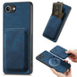 Retro Leather Card Bag Magnetic Phone Case, For iPhone 17e / 16e, For iPhone 17 Pro Max, For iPhone 17 Pro, For iPhone 17