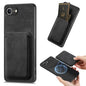 Retro Leather Card Bag Magnetic Phone Case, For iPhone 17e / 16e, For iPhone 17 Pro Max, For iPhone 17 Pro, For iPhone 17