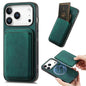 Retro Leather Card Bag Magnetic Phone Case, For iPhone 17e / 16e, For iPhone 17 Pro Max, For iPhone 17 Pro, For iPhone 17