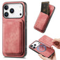 Retro Leather Card Bag Magnetic Phone Case, For iPhone 17e / 16e, For iPhone 17 Pro Max, For iPhone 17 Pro, For iPhone 17