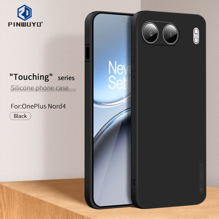PINWUYO Sense Series Liquid Silicone TPU Phone Case, For OnePlus Nord 4, For OnePlus 12