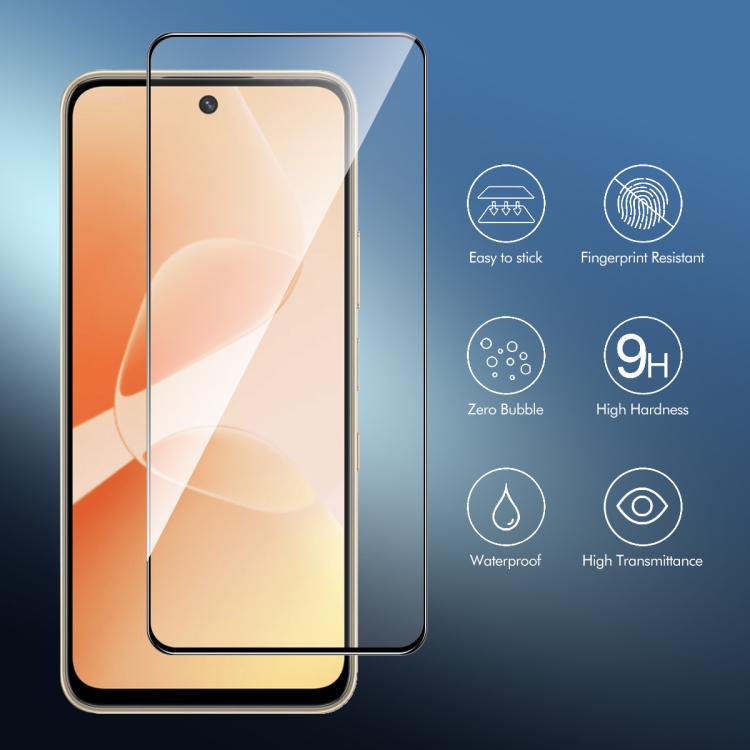 ENKAY Easy Install High Alumina Silicon Full Glass Film, For Infinix Smart 20 4G, For Infinix Note 60 Pro 5G, For Infinix Note 60 5G, For Infinix Hot 60 Pro 4G, For Infinix Smart 9 HD, For Infinix Hot 50 Pro 4G, For Infinix Smart 9, For Infinix Hot 50 ...