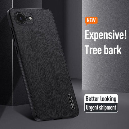 Tree Bark Leather Shockproof Phone Case, For iPhone 16e, For iPhone 16 Pro Max, For iPhone 16 Pro, For iPhone 16 Plus, For iPhone 16