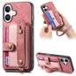 Retro Cross Wristband Wallet Leather Back Phone Case, For iPhone 17e / 16e, For iPhone 16 Pro Max, For iPhone 16 Pro, For iPhone 16 Plus